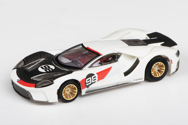 AFX 2021 Ford GT Heritage #98 HO Slot Car — official product view 1