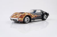AFX 1968 Corvette 427 Black Flame HO Slot Car — official product view 3
