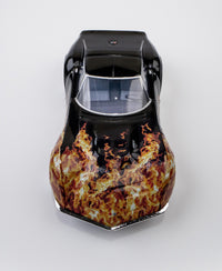 AFX 1968 Corvette 427 Black Flame HO Slot Car — official product view 5