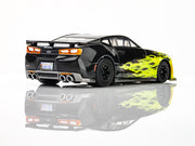 AFX 2021 Camaro ZL1 Wildfire Black/Lime HO Slot Car — official product view 2
