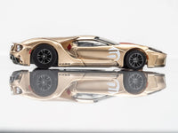 AFX 2022 Ford GT Heritage #5 Gold HO Slot Car — official product view 2