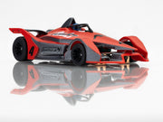 AFX Formula N #4 Red/Gray HO Slot Car — official product view 3