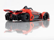 AFX Formula N #4 Red/Gray HO Slot Car — official product view 4