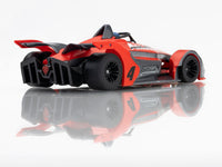 AFX Formula N #4 Red/Gray HO Slot Car — official product view 4