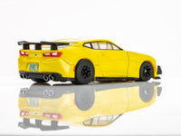 AFX 2021 Camaro ZL1 1LE Shock Yellow HO Slot Car — official product view 2