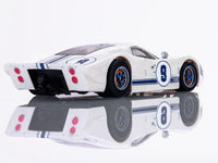 AFX Ford GT40 MKIV #9 White HO Slot Car — official product view 2