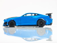 AFX 2021 Camaro ZL1 1LE Rapid Blue HO Slot Car — official product view 5