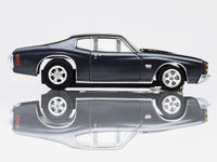 AFX 1972 Chevelle 454 Silver/Black HO Slot Car — official product view 5