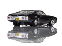 AFX 1972 Chevelle 454 Silver/Black HO Slot Car — official product view 2