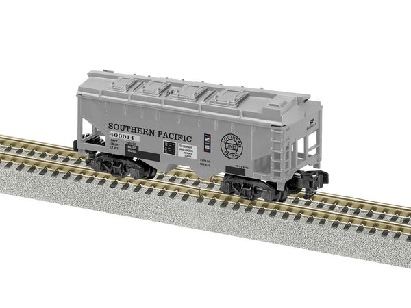 Lionel 2219091 S Scale Southern Pacific 2-Bay Covered Hopper #400014 - A/F — exact product reference