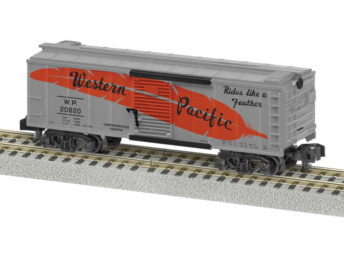 Lionel 2219142 S Scale Western Pacific Boxcar #20820 - A/F — exact product reference