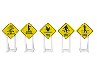 Lionel O Scale Unique Railroad Signs 5-Pack – 2230170 — exact product reference view 3
