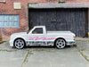 Loose Hot Wheels - 1991 GMC Syclone Pick Up Truck - White, Pink and Black