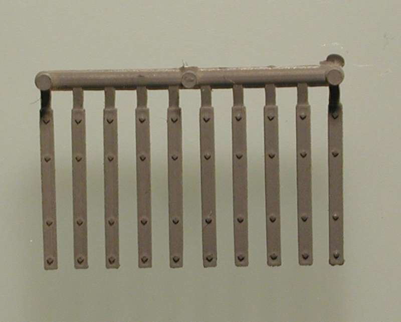 Chooch O scale 24 x 2 bolted straps part 225 - product sprue