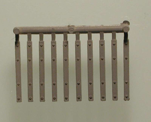 Chooch O scale 24 x 2 bolted straps part 225 - product sprue