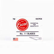Excel Blades #11 Hobby Knife Blades, Carbon Steel (23011) product view 10