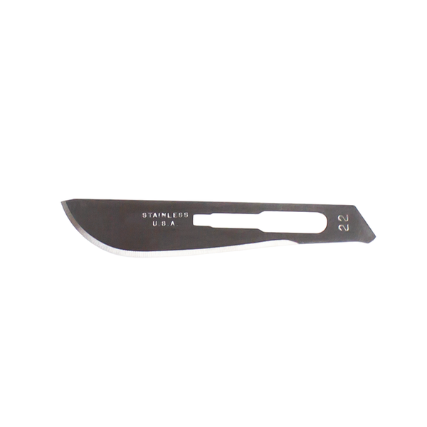 Excel 28122 #22 Stainless Steel Scalpel Replacement Blades – 2 Pack