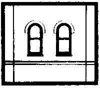 DPM Modular Building System(TM) -- Dock Level Wall Sections w/Arched Windows - Kit (30103) product view 1