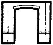 DPM Modular Building System(TM) -- Street Level Wall Sections w/Open Arch - Kit (30107) product view 1