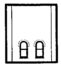 DPM Modular Building System(TM) -- Two-Story Wall Sections w/2 Lower Story Arched Windows - Kit (30110) product view 1