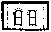 DPM Modular Building System(TM) -- One-Story Wall Sections w/Arched Windows - Kit (30112) product view 1