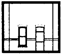 DPM Modular Building System(TM) -- Street Level Wall Sections w/Rectangular Entry - Kit (30131) product view 1