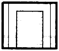 DPM Modular Building System(TM) -- Street Level Wall Sections w/Overhead Door - Kit (30132) product view 1
