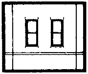DPM Modular Building System(TM) -- Dock Level Wall Sections w/Rectangular Windows - Kit (30133) product view 1