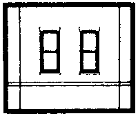 DPM Modular Building System(TM) -- Dock Level Wall Sections w/Rectangular Windows - Kit (30133) product view 1