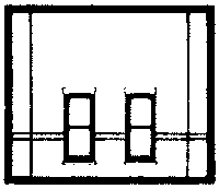 DPM Modular Building System(TM) -- Street Level Wall Sections w/Rectangular Windows - Kit (30134) product view 1