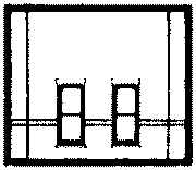 DPM Modular Building System(TM) -- Street Level Wall Sections w/Rectangular Windows - Kit (30134) product view 1