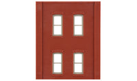 DPM Modular Building System(TM) -- Two-Story Wall Sections w/4 Rectangular Windows - Kit (30138) product view 2