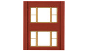 DPM Modular Building System(TM) -- Two-Story Wall Sections w/2 20th Century Windows - Kit (30164) product view 2