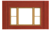 DPM Modular Building System(TM) -- One-Story Wall Sections w/20th Century Window - Kit (30167) product view 2