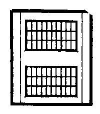 DPM Modular Building System(TM) -- Two-Story Wall Sections w/2 Steel Sash Windows - Kit (30174) product view 1