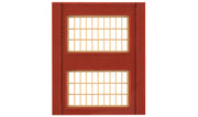 DPM Modular Building System(TM) -- Two-Story Wall Sections w/2 Steel Sash Windows - Kit (30174) product view 2