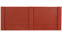 DPM N Scale Modulars System(TM) (Plastic) -- Street/Dock Level Blank Wall pkg(3) 3-1/2" Wide x 1-13/32 High (8.7 x 3.5cm (60101) product view 2