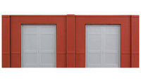 DPM N Scale Modulars System(TM) (Plastic) -- Street Level Freight Door pkg(3); 3-1/2" Wide x 1-13/32" High (8.7 x 3.5cm (60106) product view 2