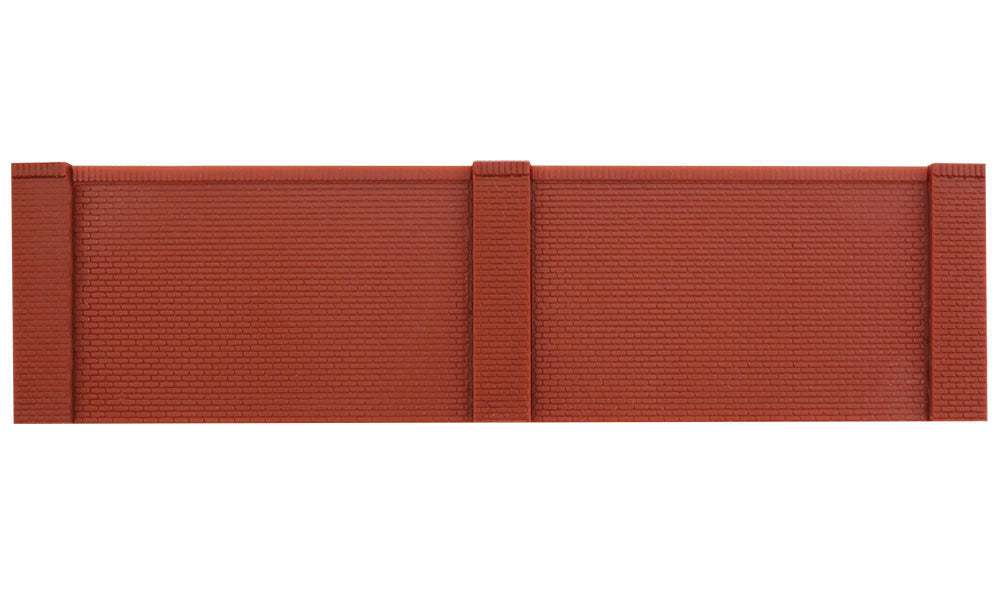 DPM N Scale Modulars System(TM) (Plastic) -- One-Story Blank Wall pkg(3); 3-1/2" Wide x 15/16" High (8.7 x 2.5cm) (60111) product view 2
