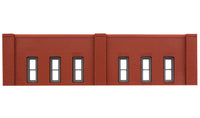 DPM N Scale Modulars System(TM) (Plastic) -- One-Story Window Section pkg(3): 3-1/2" Wide x 15/16" High (8.7 x 2.5cm) (60112) product view 2