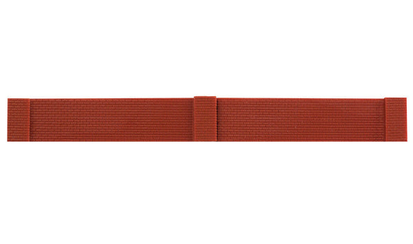 DPM N Scale Modulars System(TM) (Plastic) -- Dock Riser Wall pkg(6); 3-1/2" Wide x 13/32" High (8.7 x 1cm) (60131) product view 2