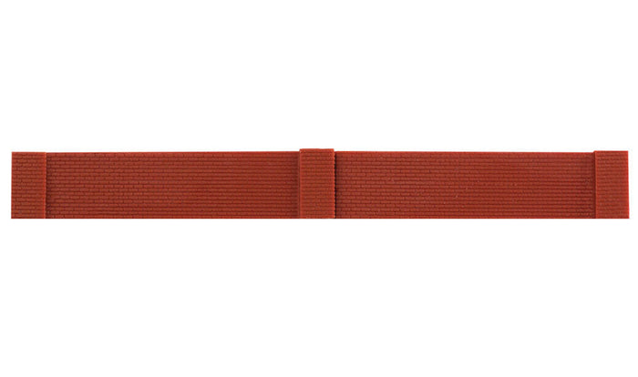 DPM N Scale Modulars System(TM) (Plastic) -- Dock Riser Wall pkg(6); 3-1/2" Wide x 13/32" High (8.7 x 1cm) (60131) product view 2