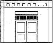 DPM Modular Walls -- Loading Door (90107) product view 1