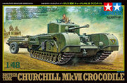 Tamiya 32594 British Churchill Mk.VII Crocodile Tank Model Kit - 1:48 - view 4