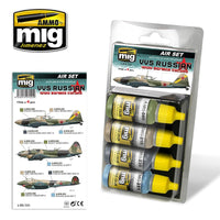 AMMO by Mig Jimenez A.MIG-7224 VVS Russian WWII Bomber Colors Set - 4x17ml - product image
