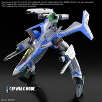 Bandai Macross Delta HG Hayate Immelmann's VF-31J Siegfried 1/100 Scale Water Slide Decal Sheet — product view 4