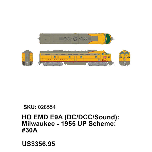 Rapido HO Scale Milwaukee E8a Snd #35a — exact product reference