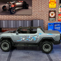 Loose Hot Wheels - 2024 GMC Hummer EV - Barbie Gray