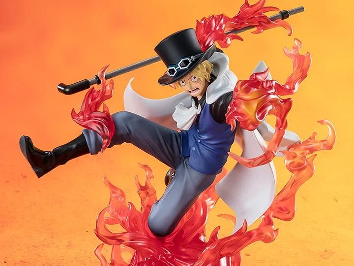 Bandai One Piece FiguartsZERO Extra Battle Sabo (Fire Fist Rook Check) — product view 1
