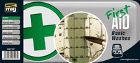 AMMO by Mig Jimenez A.MIG-7447 First Aid Basic Washes Set - 5x30ml - view 2